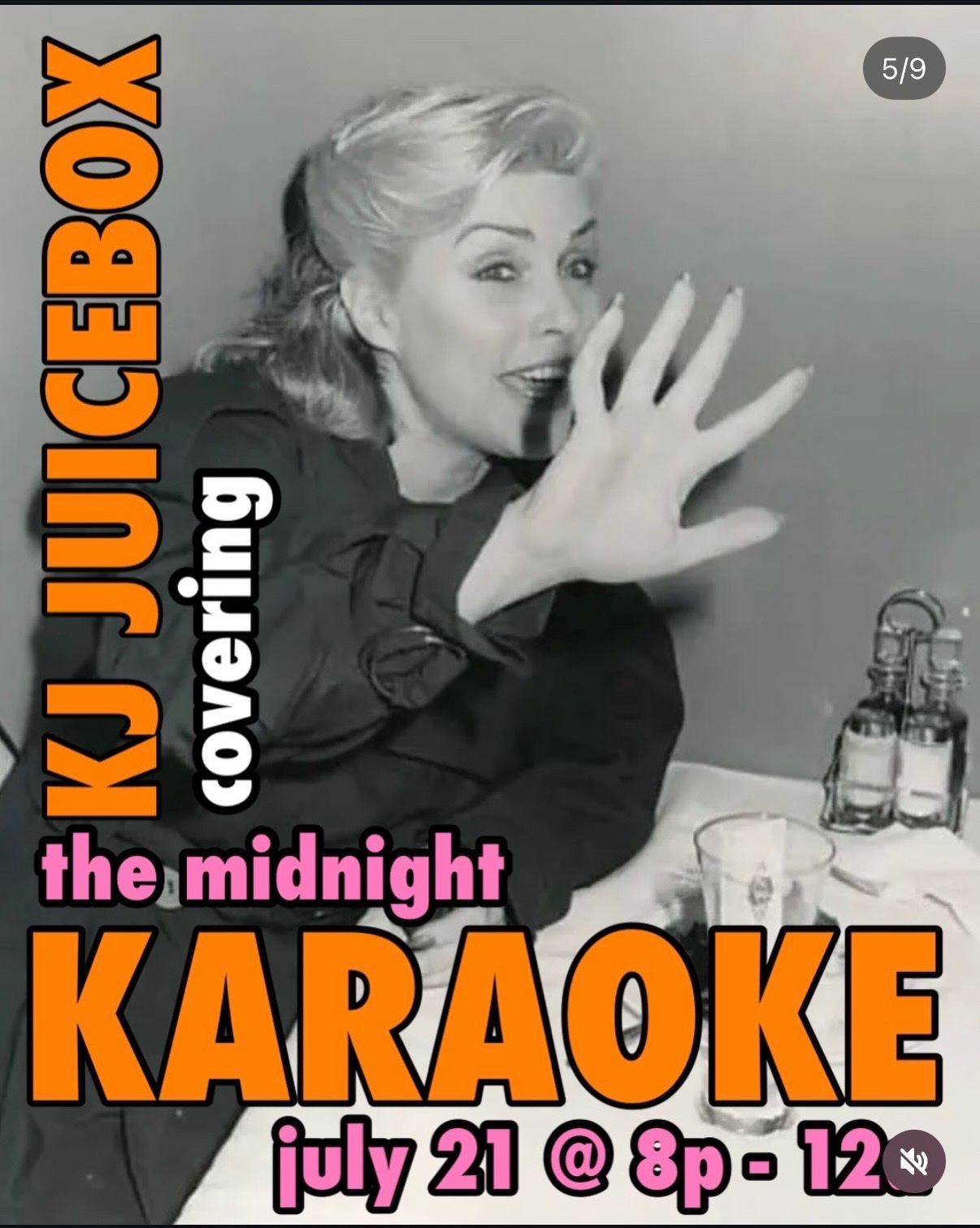 The Midnight Karaoke with KJ Juicebox cover