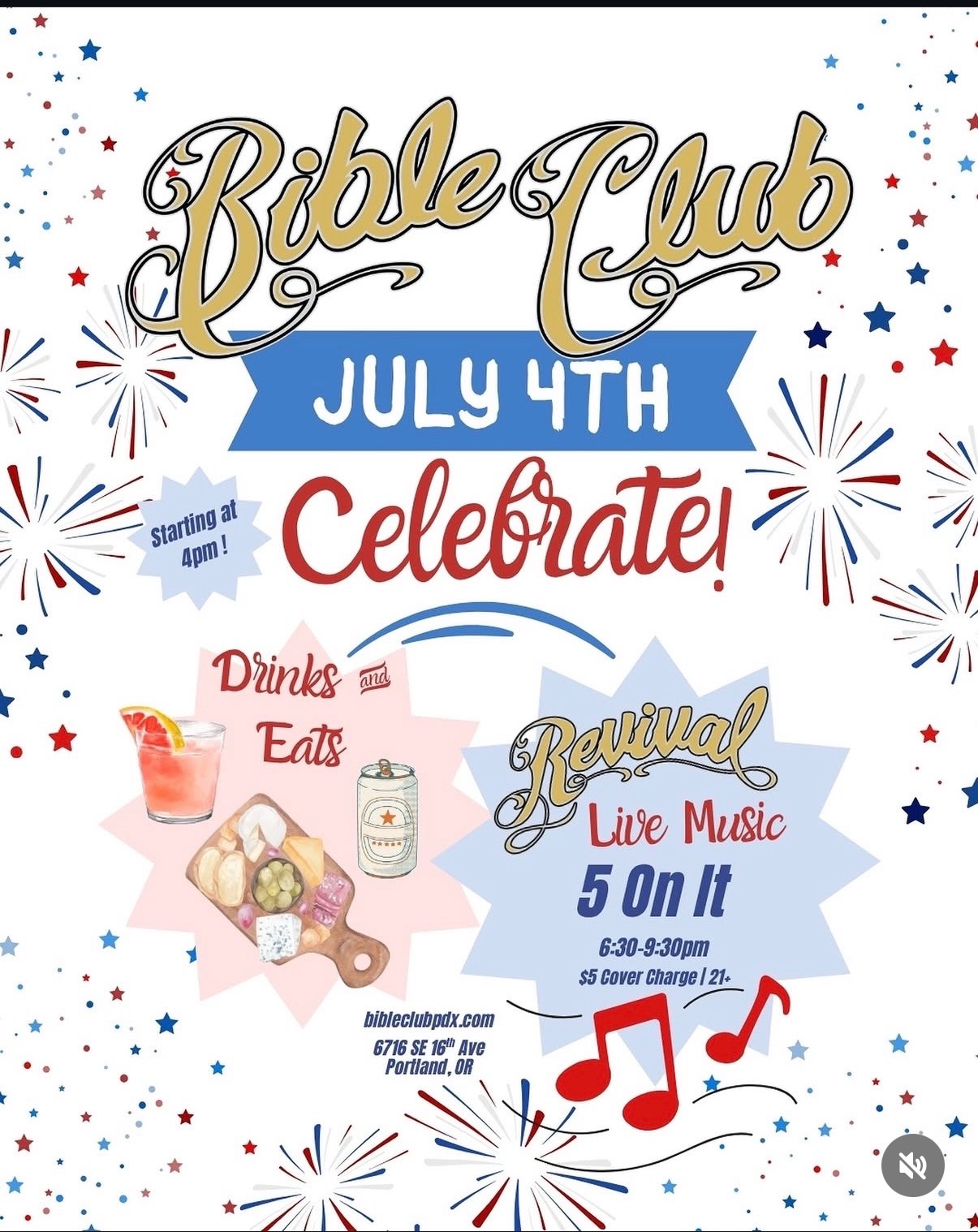 Bible Club July 4th Celebrate! cover