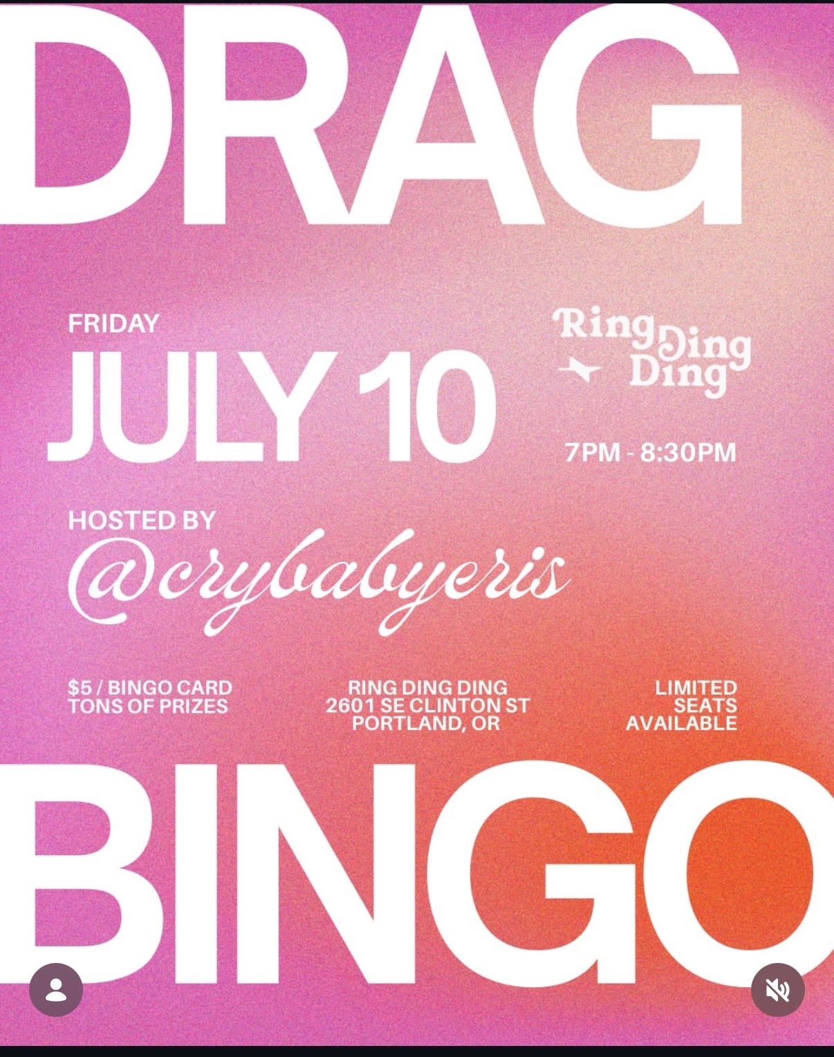 Drag Bingo cover
