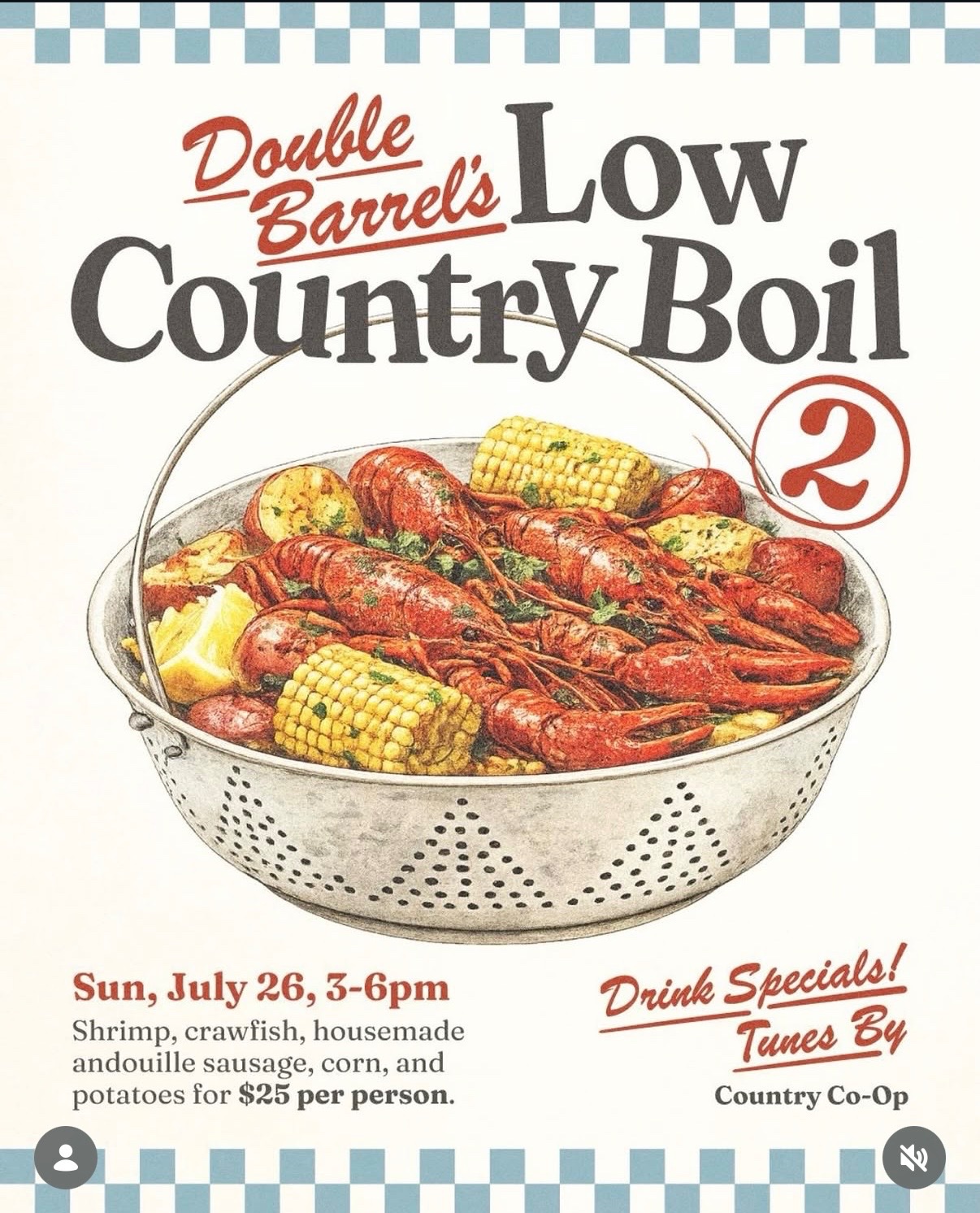 Double Barrel's Low Country Boil 2 cover
