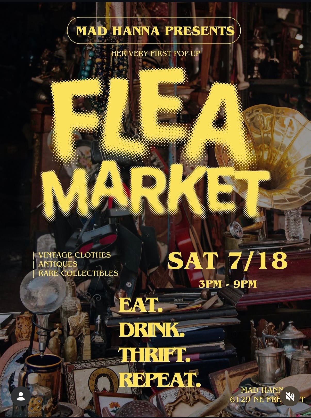 Mad Hanna Flea Market Pop-Up cover