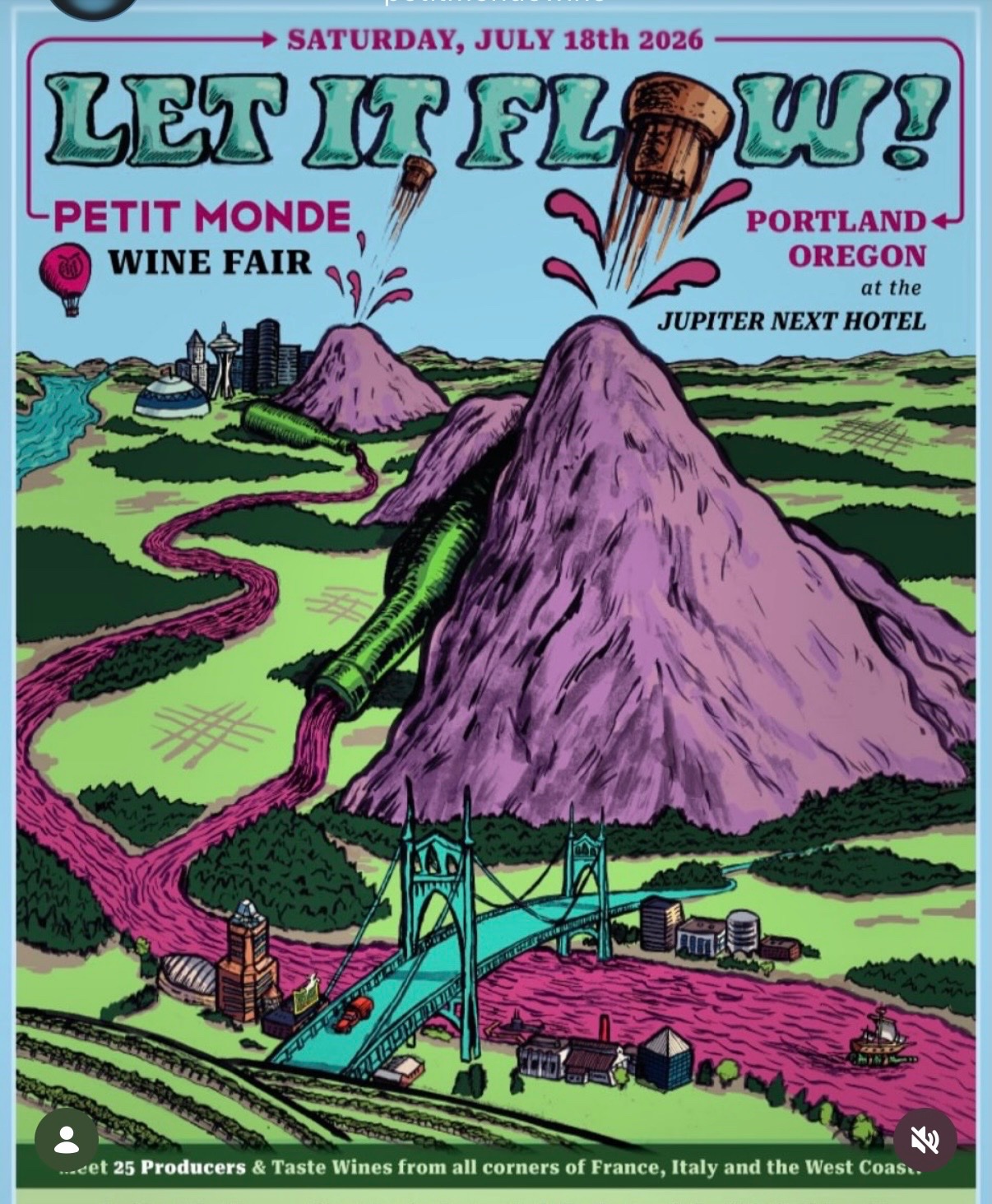 Let It Flow! Petit Monde Wine Fair cover