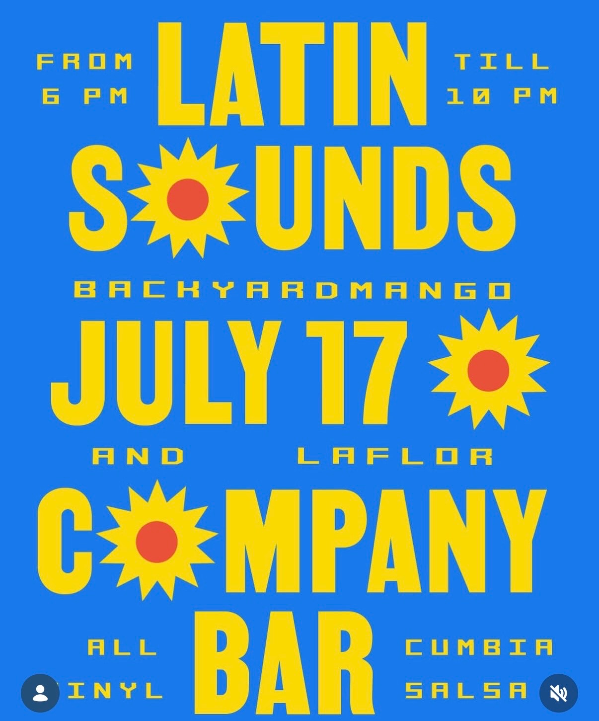 Latin Sounds at Company Bar cover