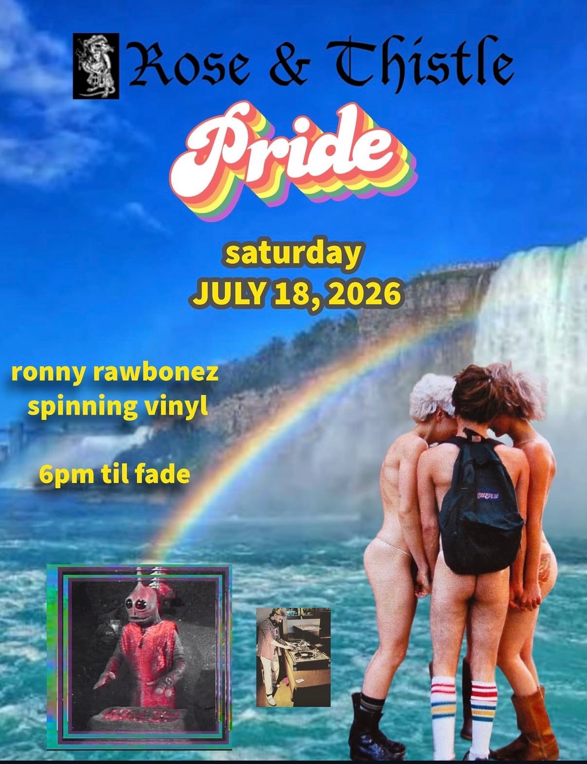 Rose & Thistle Pride cover