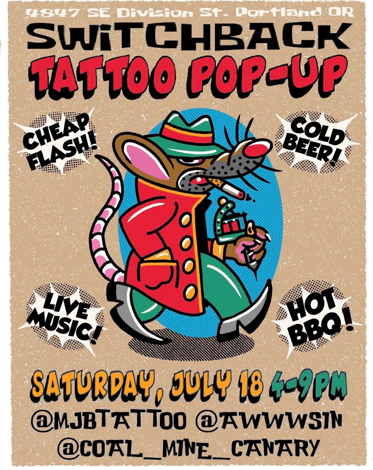 Switchback Tattoo Pop-Up cover