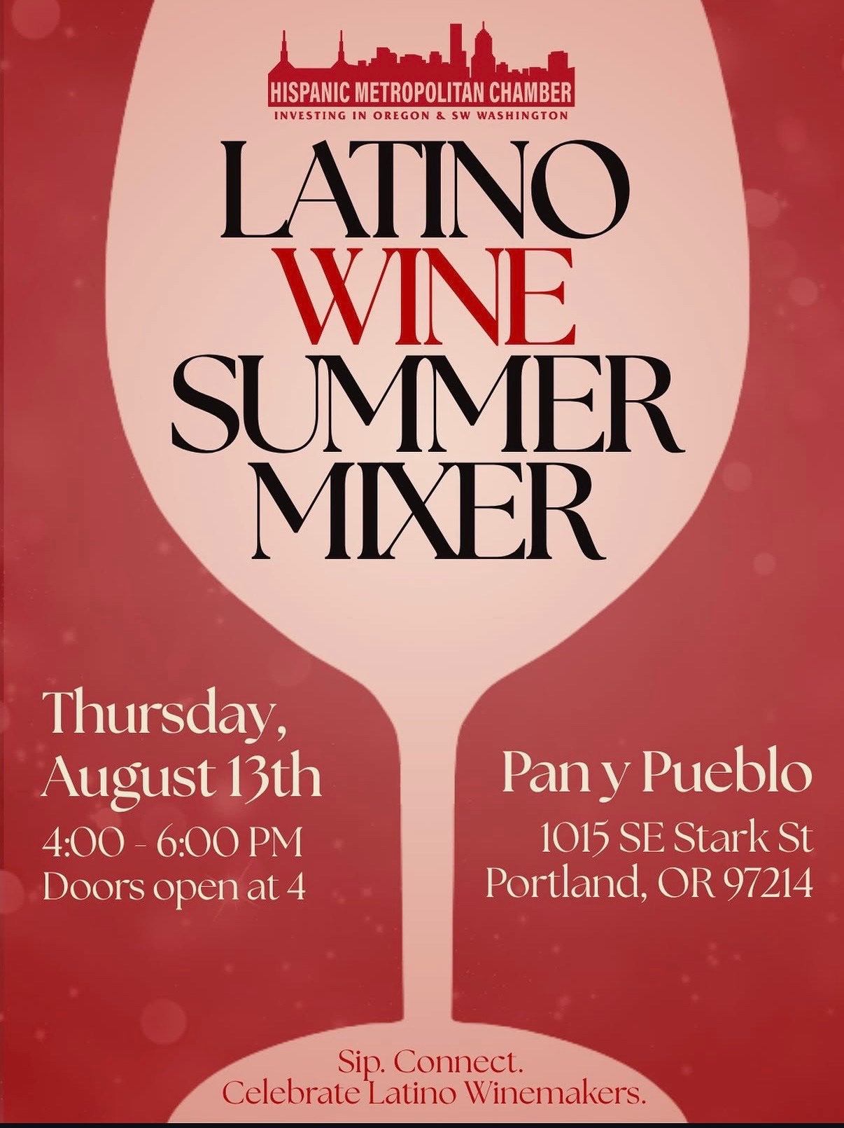Latino Wine Summer Mixer cover