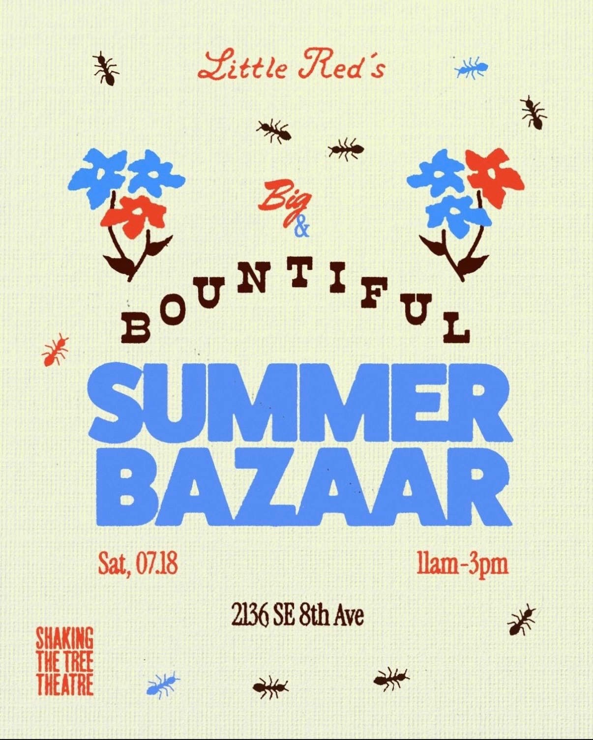 Little Red's Big & Bountiful Summer Bazaar cover