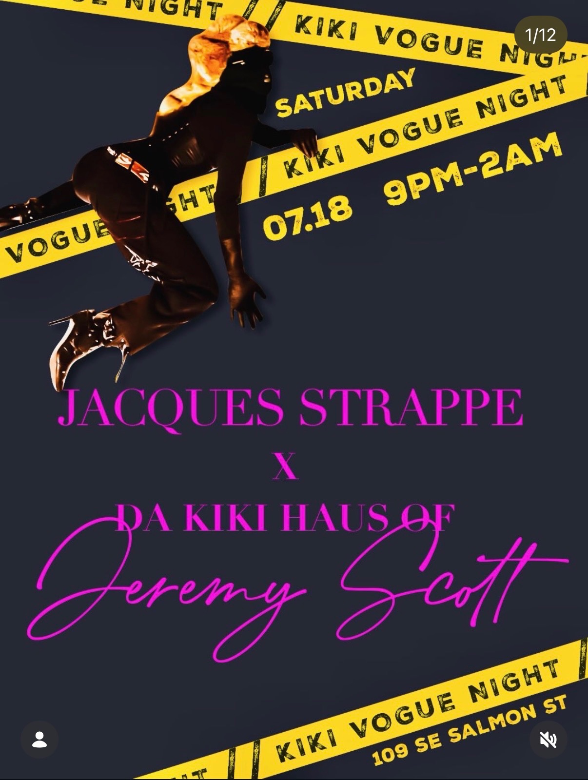 Jacques Strappe x Da Kiki Haus of Jeremy Scott x Kiki Vogue Night — PDX Pride 2026 cover