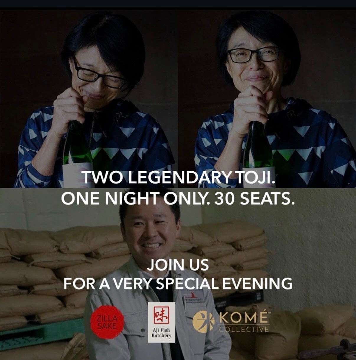 Sake Brewer Pairing Dinner cover