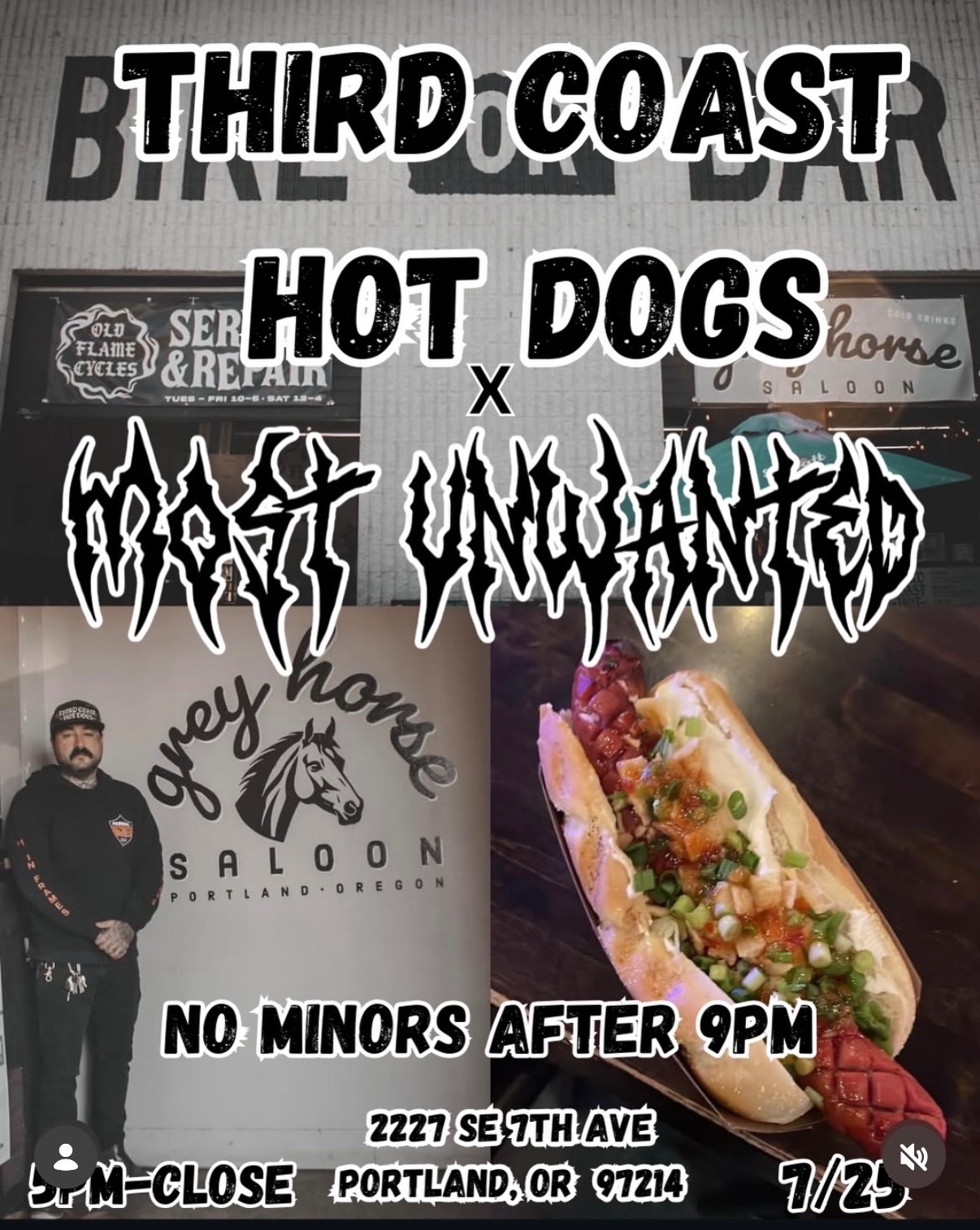 Third Coast Hot Dogs x Most Unwanted cover
