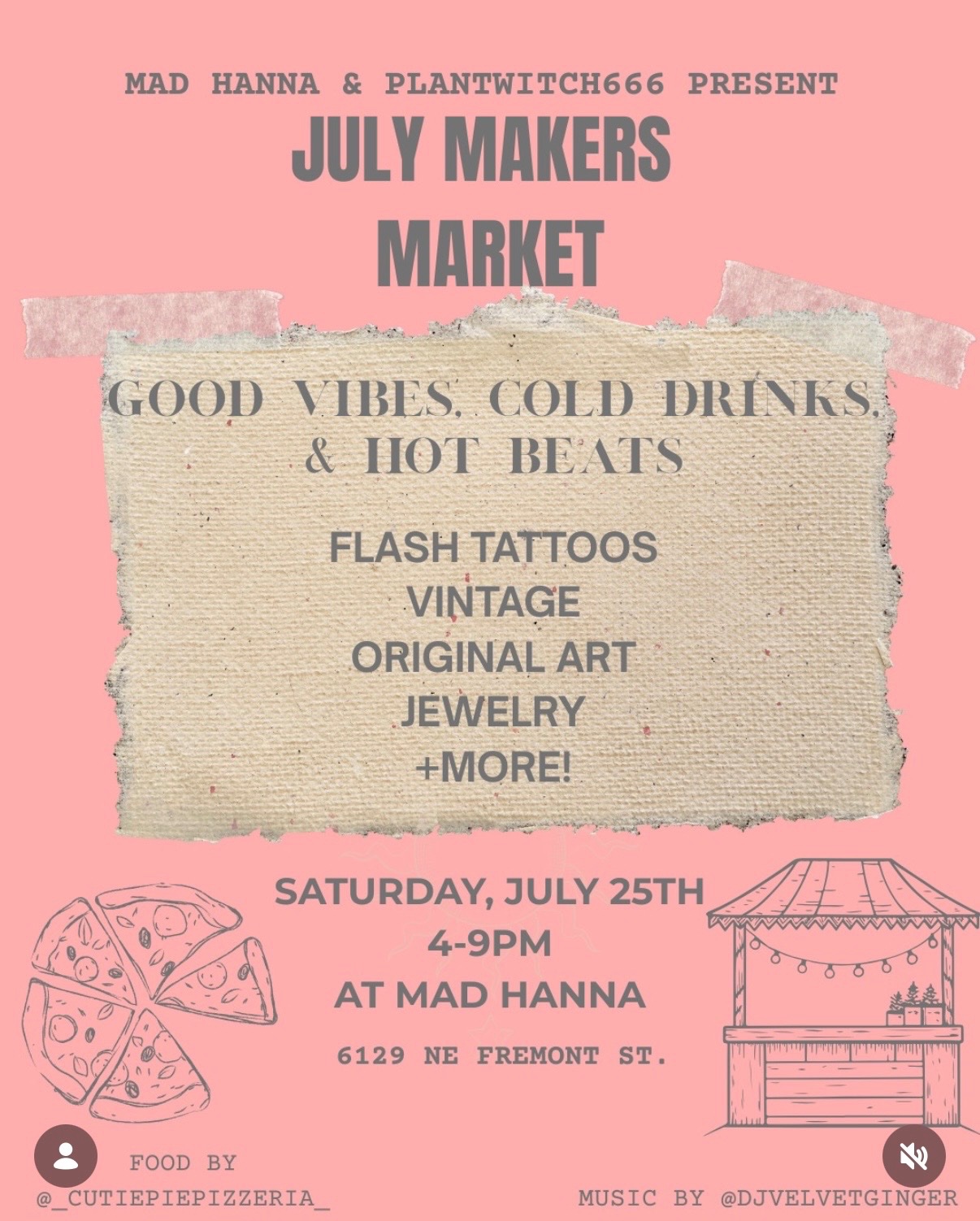 July Makers Market cover