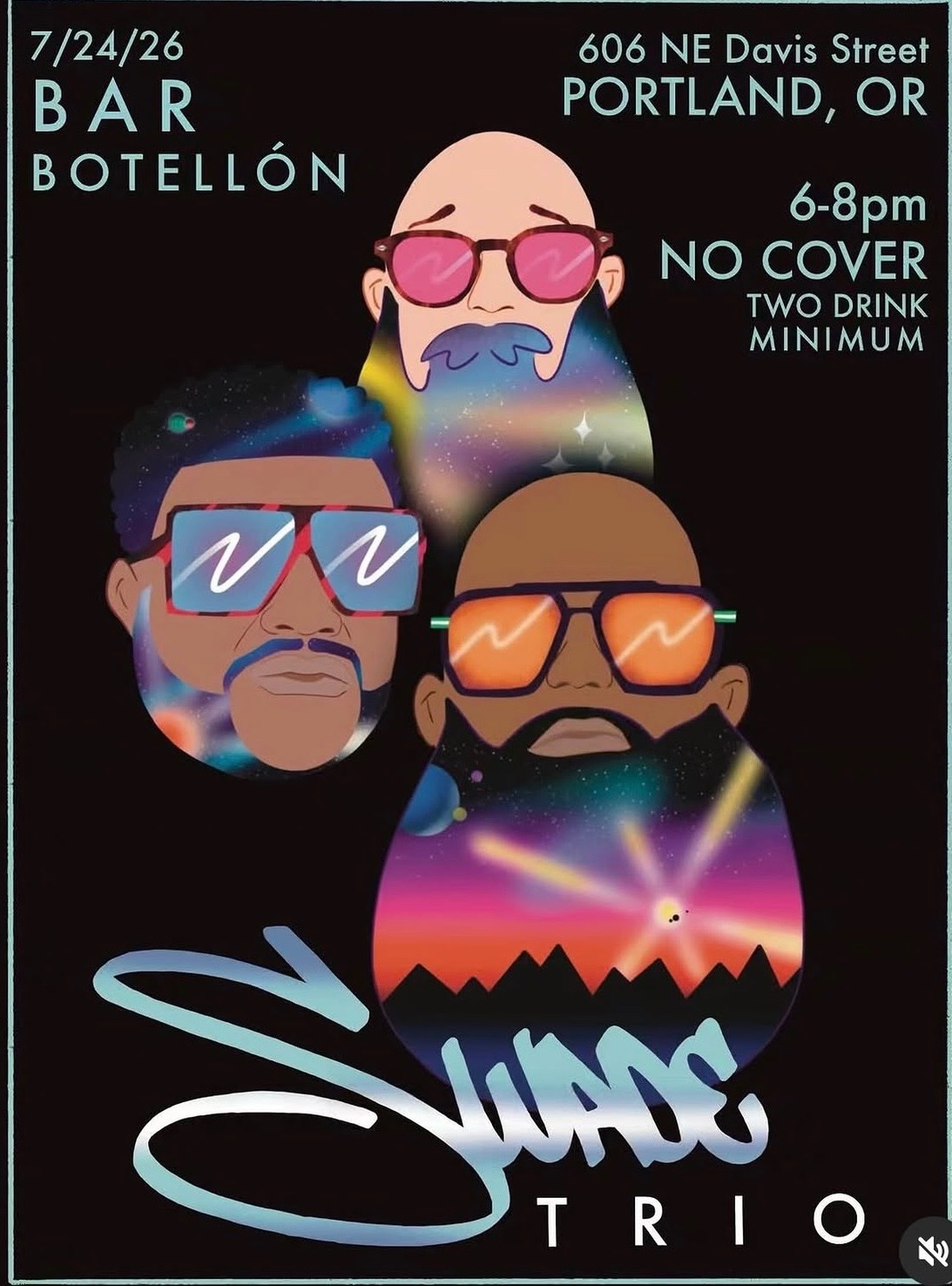 Suave Trio Live at Bar Botellón cover