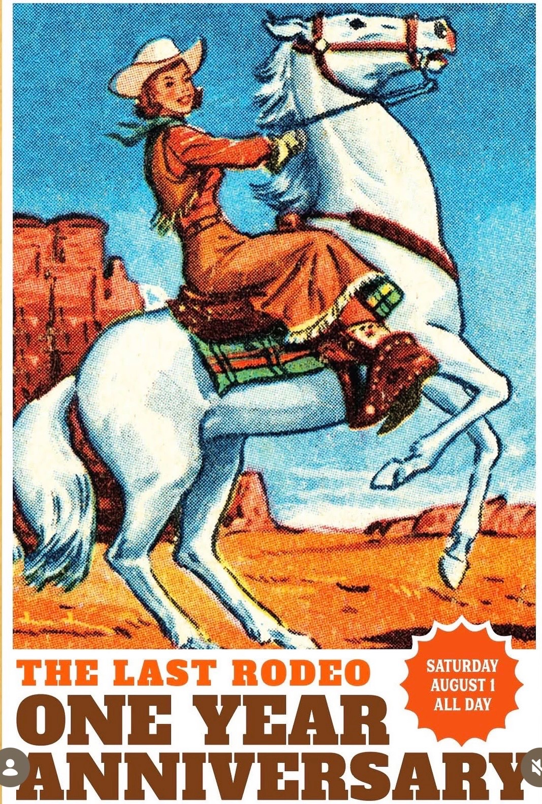The Last Rodeo One Year Anniversary Party cover