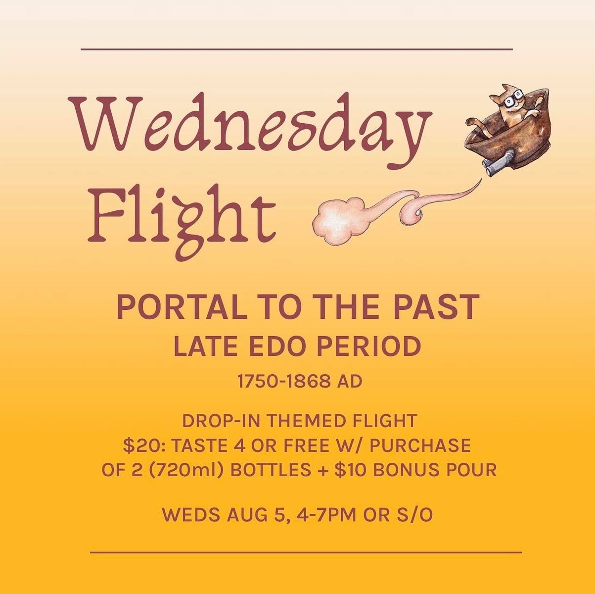 Wednesday Flight: Portal to the Past — Late Edo Period cover
