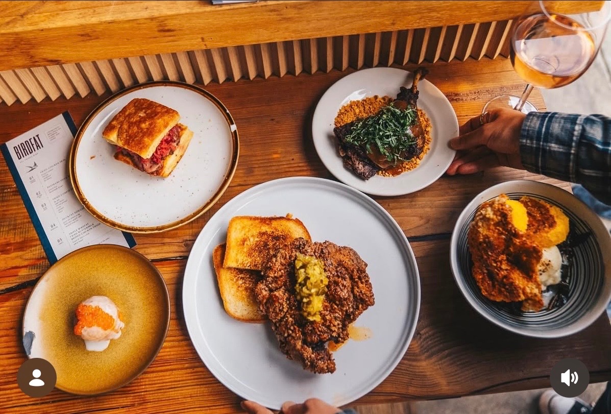BIRDFAT: Food. Wine. Cocktails. Jazz. Vibes. cover