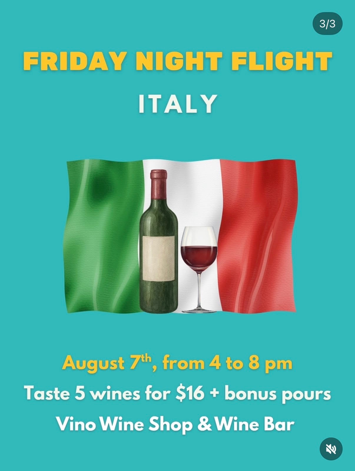 Friday Night Flight: Italy cover