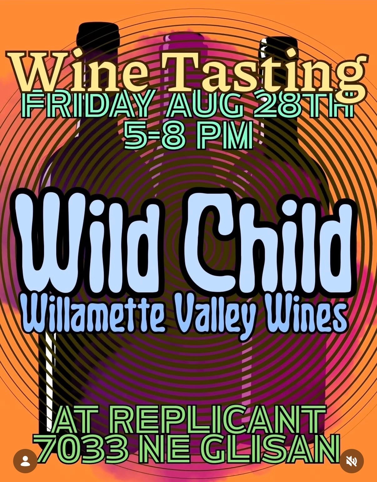 Wild Child Willamette Valley Wine Tasting cover