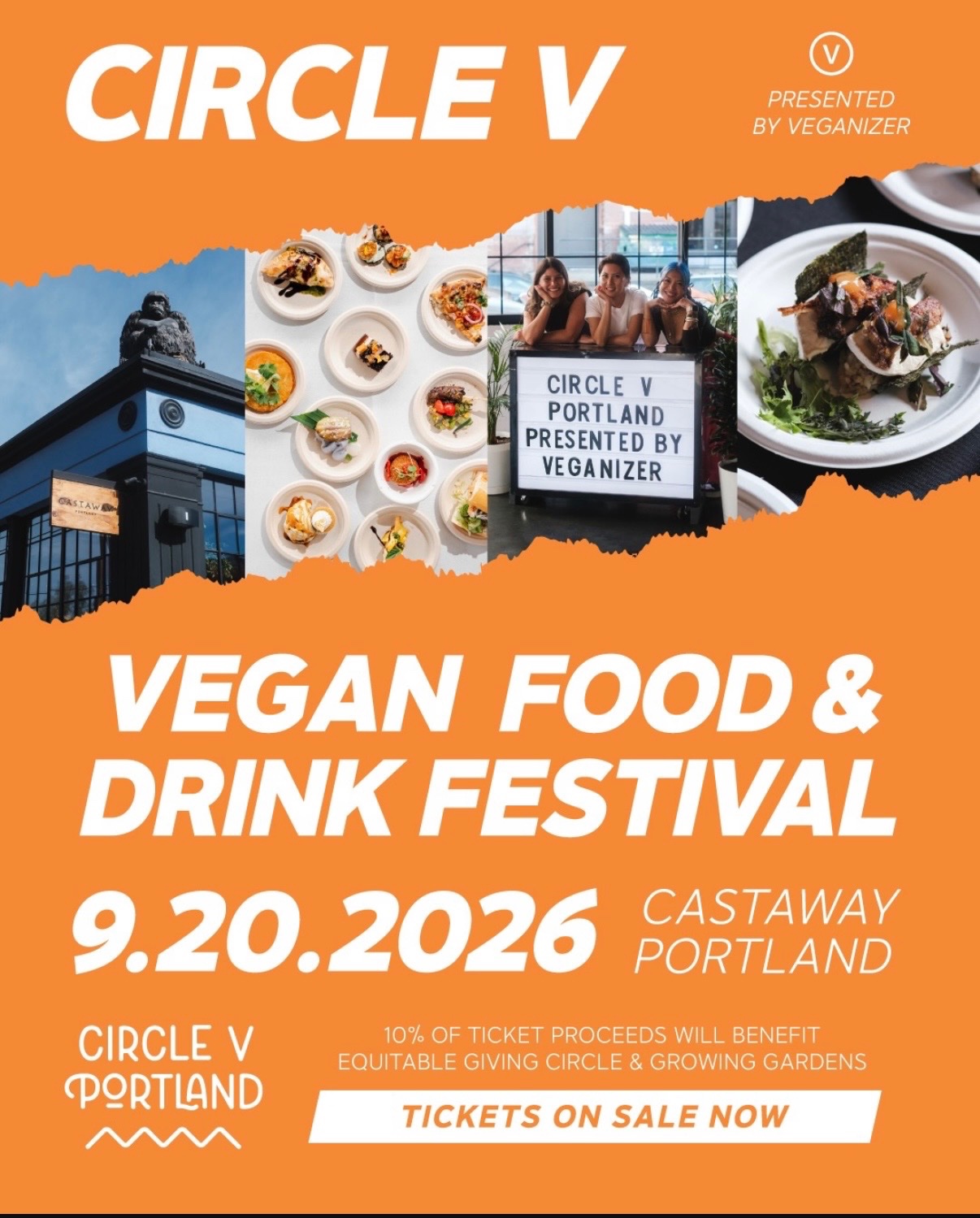 Circle V Portland 2026 — Vegan Food & Drink Festival cover