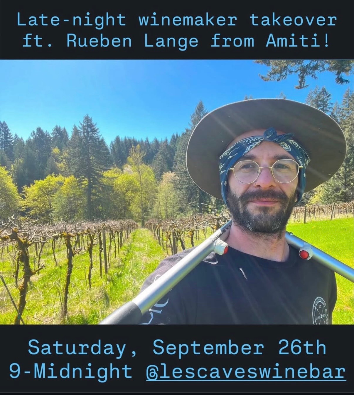 Late-Night Winemaker Takeover ft. Rueben Lange from Amiti cover