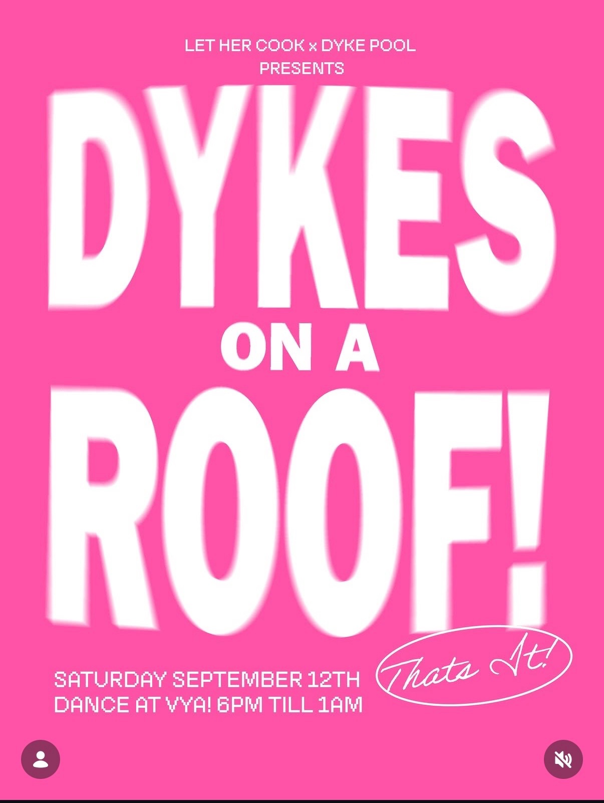 Dykes on a Roof! cover