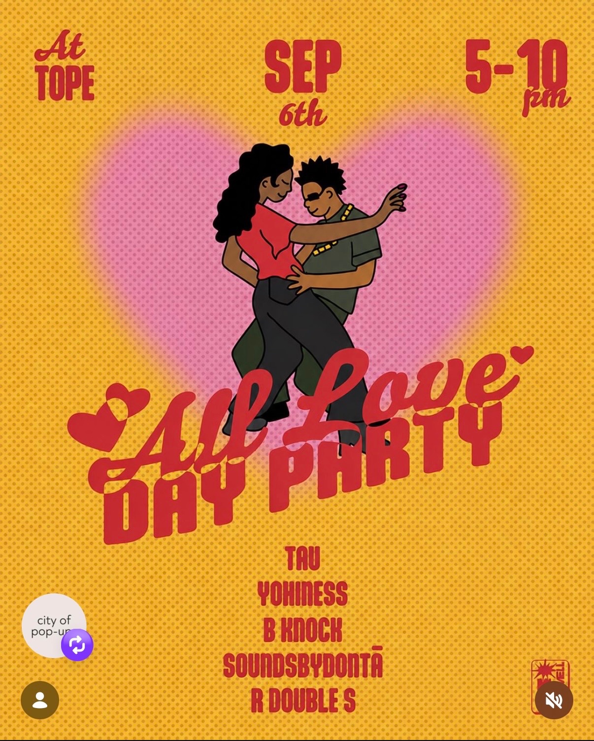All Love Day Party cover