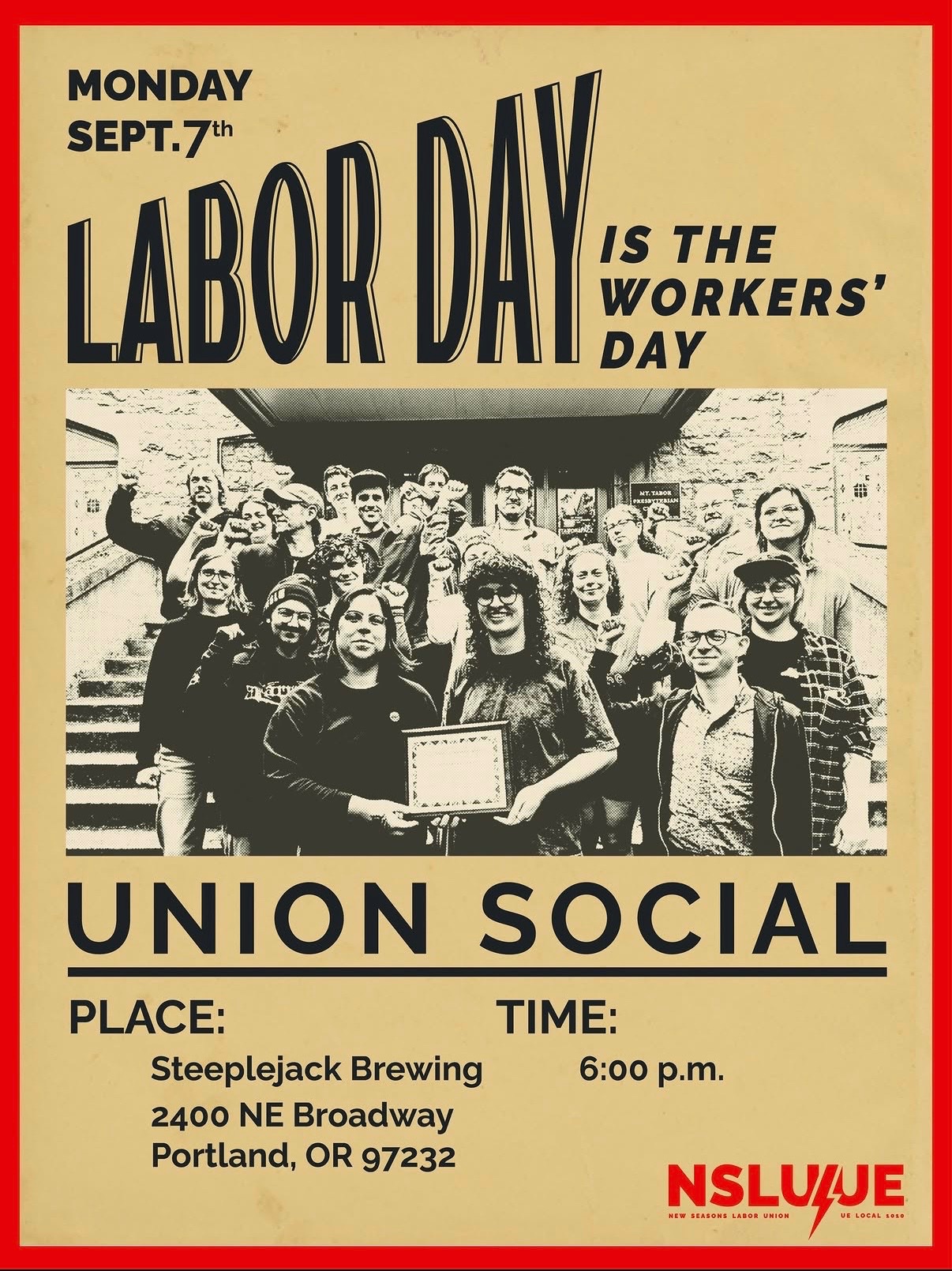 Labor Day Union Social cover