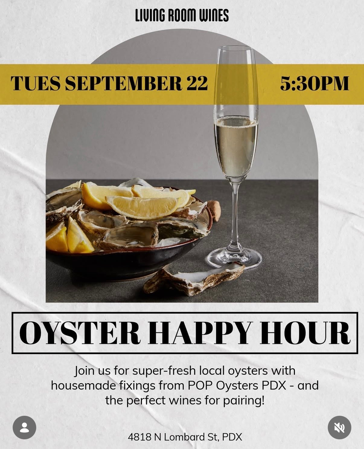 Oyster Happy Hour cover