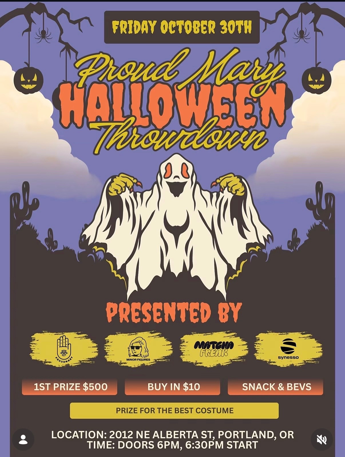 Proud Mary Halloween Throwdown cover