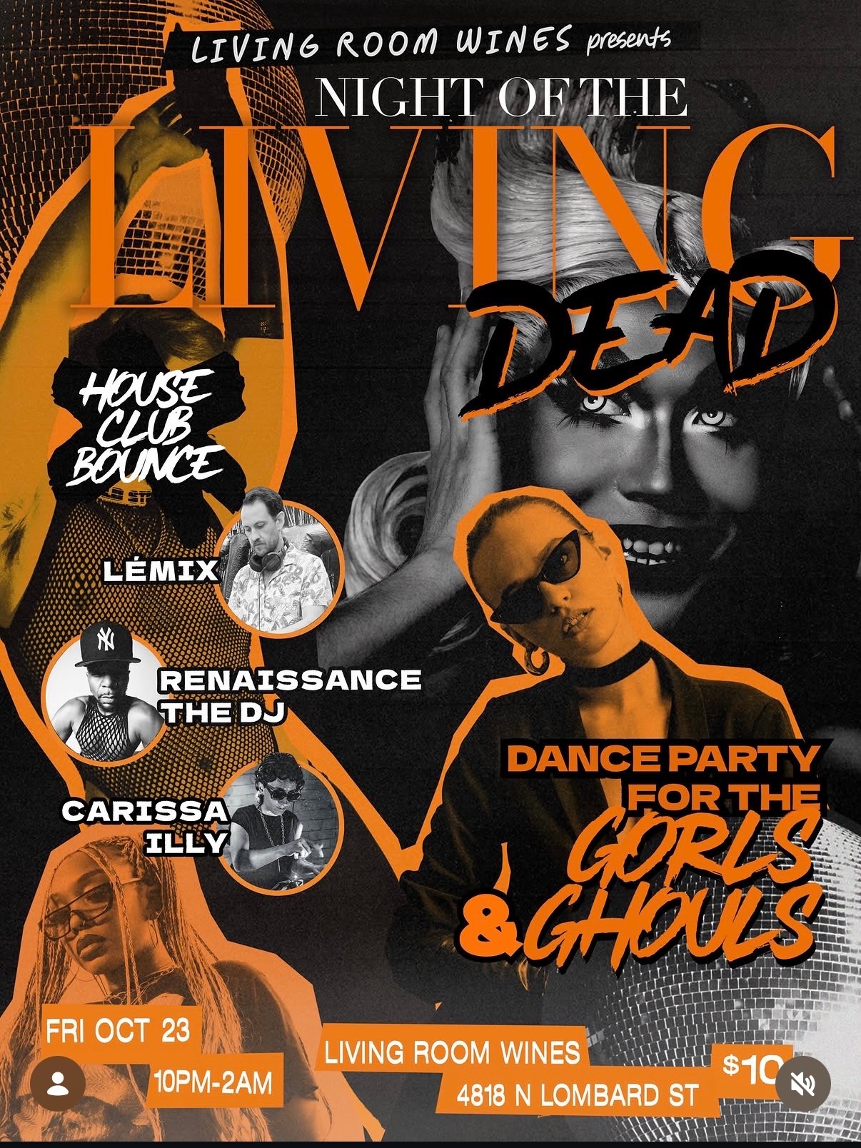 Night of the Living Dead — Dance Party for the Gorls & Ghouls cover