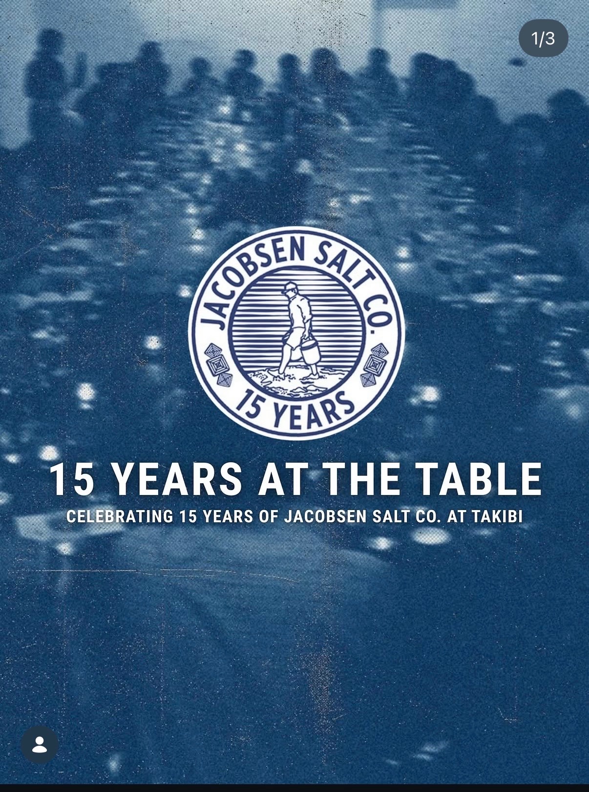 15 Years at the Table: Celebrating 15 Years of Jacobsen Salt Co. at Takibi cover