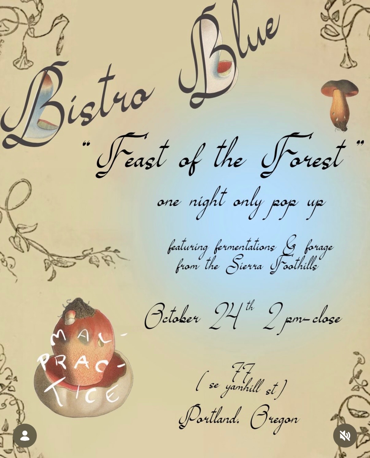 Bistro Blue: Feast of the Forest cover