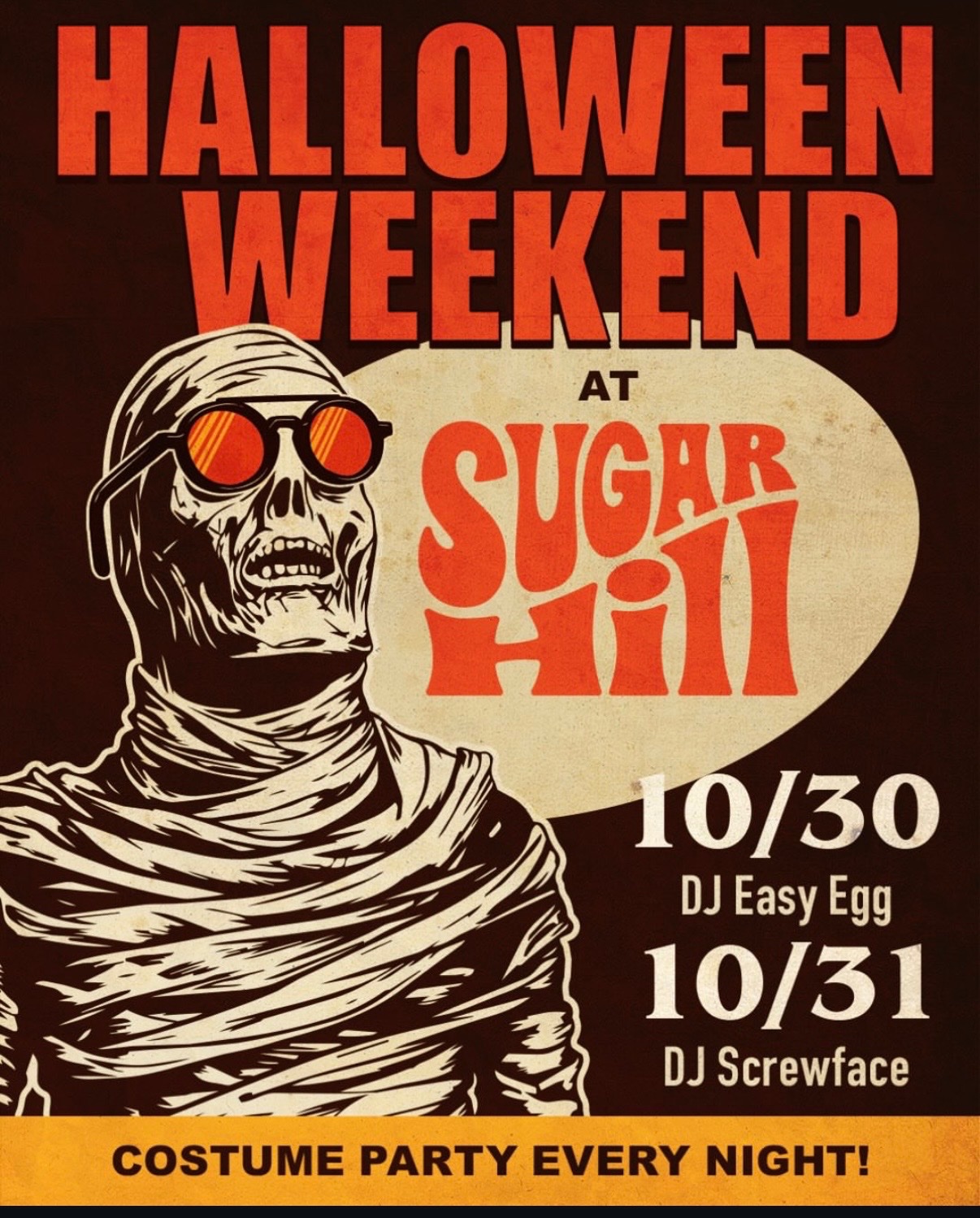 Halloween Weekend at Sugar Hill – Night 2 (DJ Screwface) cover