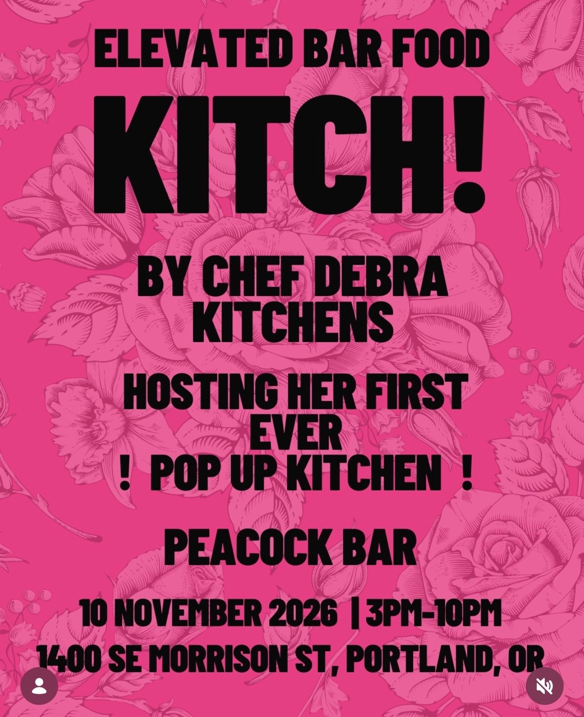 KITCH! Elevated Bar Food Pop-Up cover