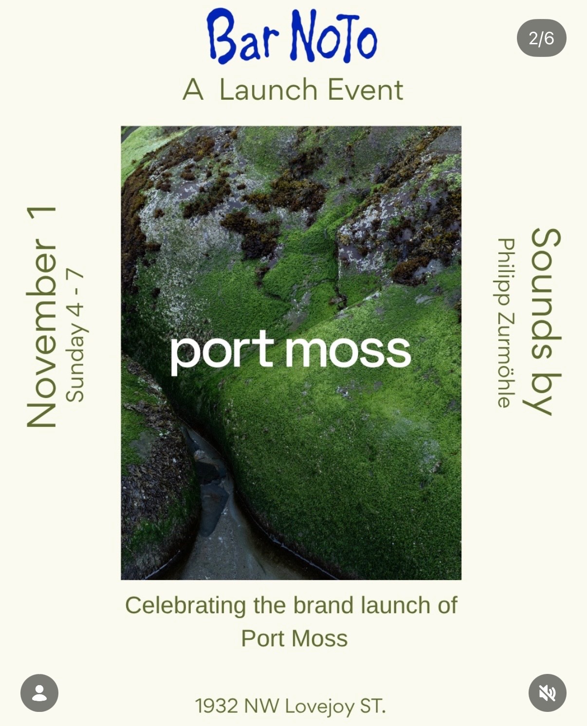 Port Moss Launch Event cover