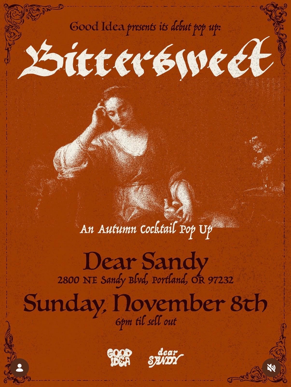Bittersweet – An Autumn Cocktail Pop Up cover