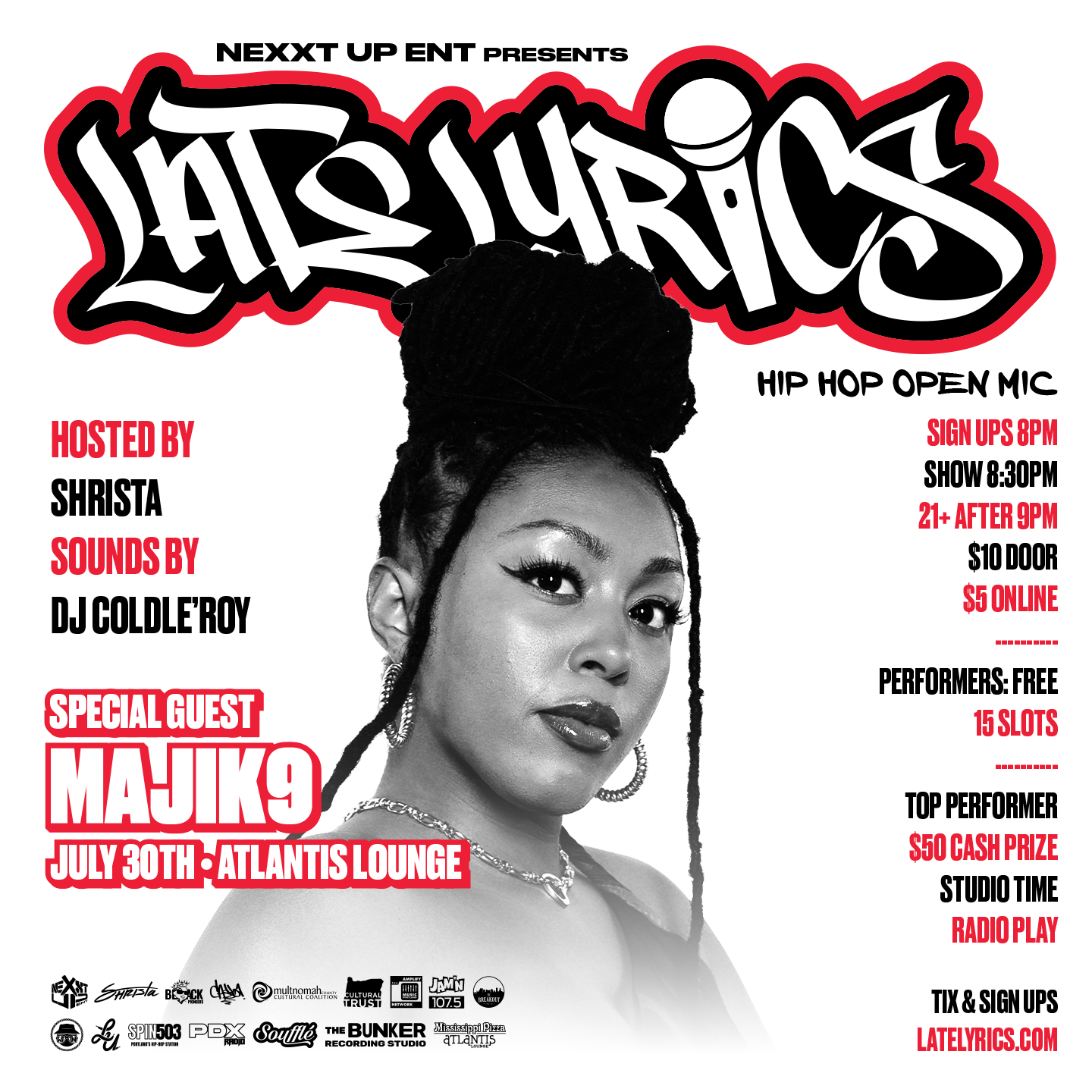 Late Lyrics: Hip Hop Open Mic cover
